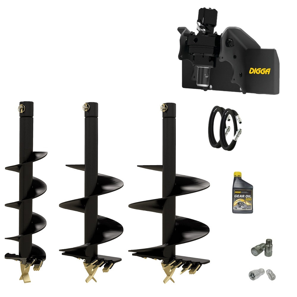 Digga ML auger drive combo package mini loader Earthmoving Warehouse
