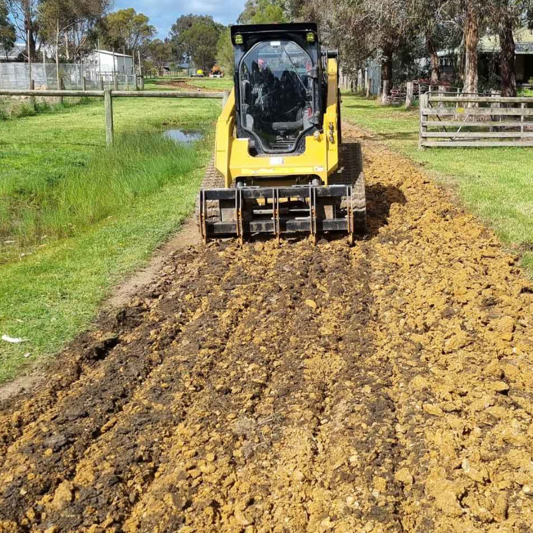 Himac Ripper / Scarifier for Skid Steer