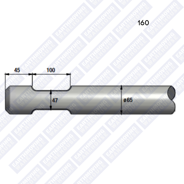 Chisel to Suit Brokk 160 Rock Breaker