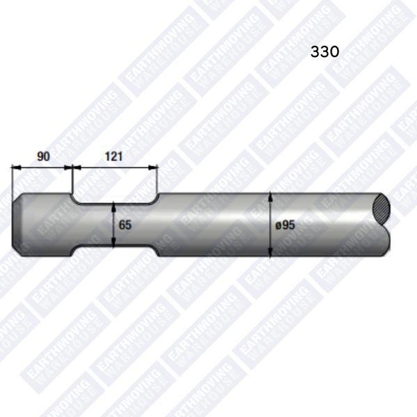 Chisel to Suit Brokk 330 Rock Breaker
