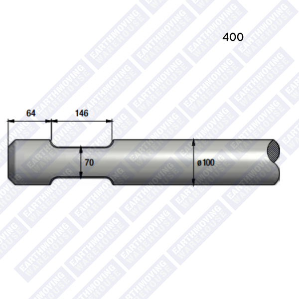 Chisel to Suit Brokk 400 Rock Breaker