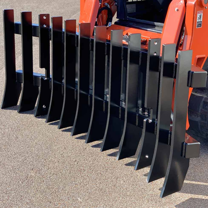 Himac Stick Rake for Skid Steer