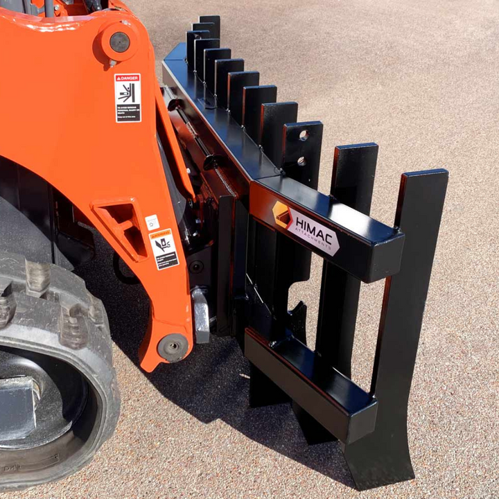 Himac Stick Rake for Skid Steer
