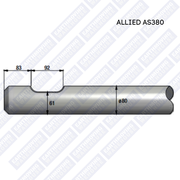 Chisel to Suit ALLIED AS380 Rock Breaker