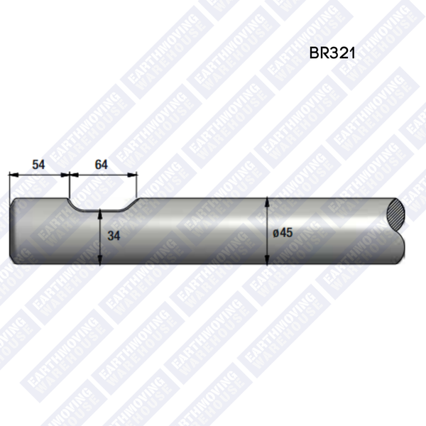 Chisel to Suit RAMMER BR321 Rock Breaker