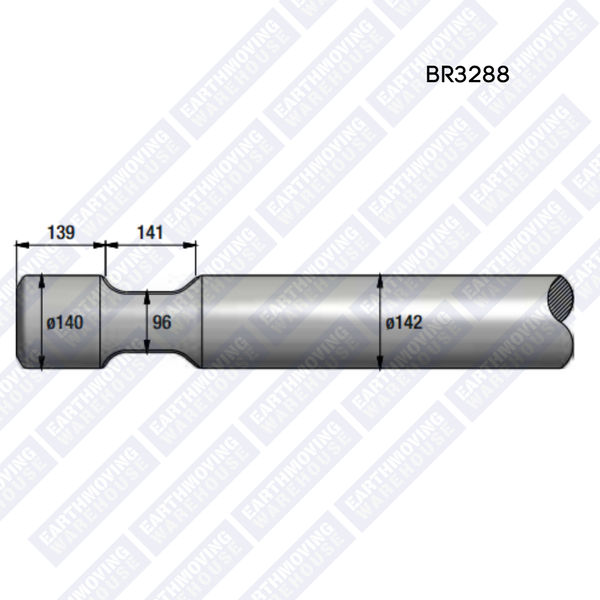 Chisel to Suit RAMMER BR3288 Rock Breaker