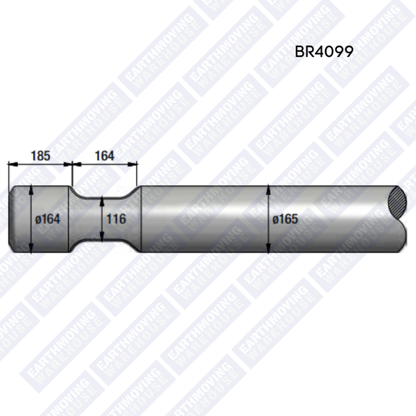 Chisel to Suit RAMMER BR4099 Rock Breaker