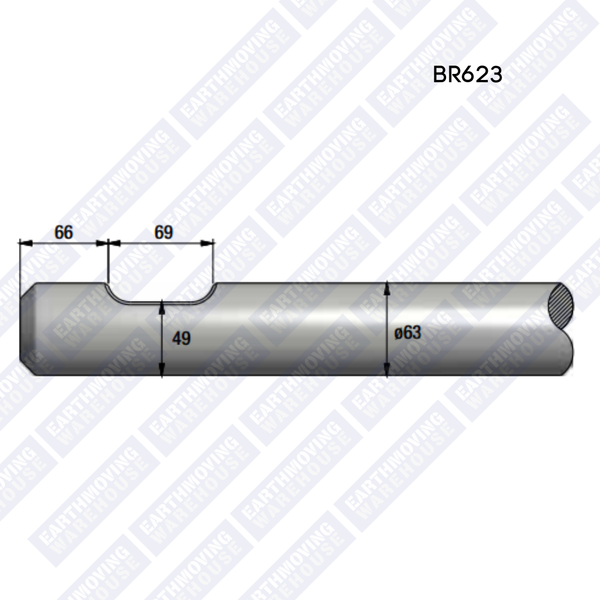 Chisel to Suit RAMMER BR623 Rock Breaker