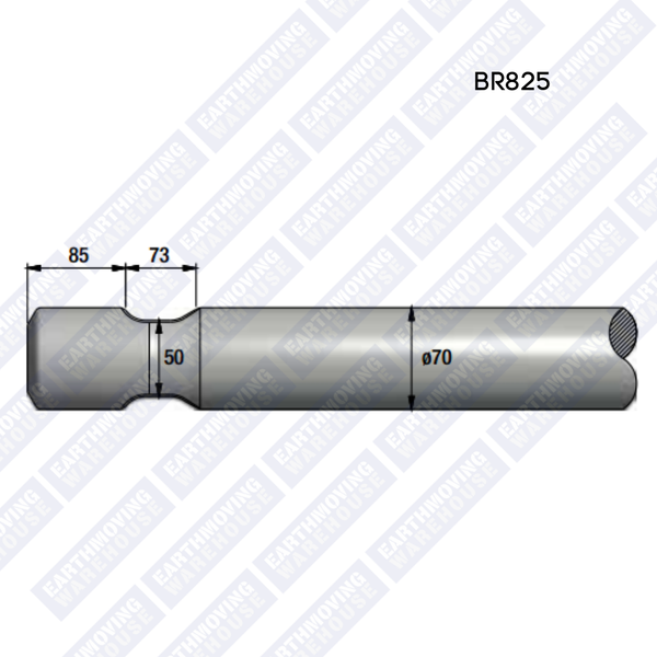 Chisel to Suit RAMMER BR825 Rock Breaker
