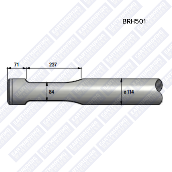 Chisel to Suit MONTABERT BRH501 Rock Breaker
