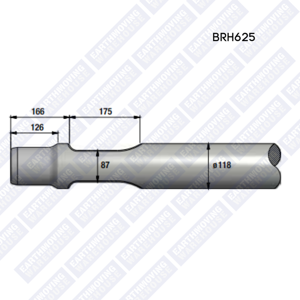Chisel to Suit MONTABERT BRH625 Rock Breaker
