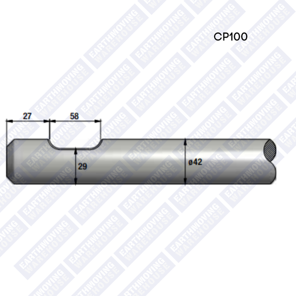 Chisel to Suit CHICAGO PNEUMATIC CP100 Rock Breaker