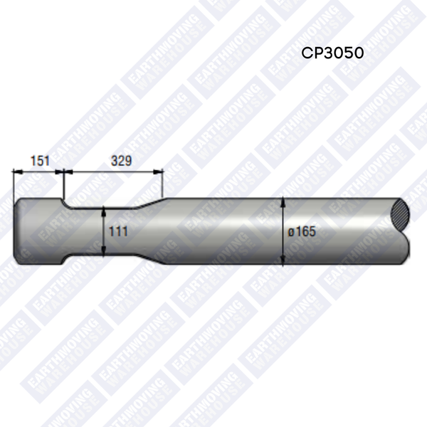 Chisel to Suit CHICAGO PNEUMATIC CP3050 Rock Breaker