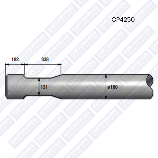 Chisel to Suit CHICAGO PNEUMATIC CP4250 Rock Breaker
