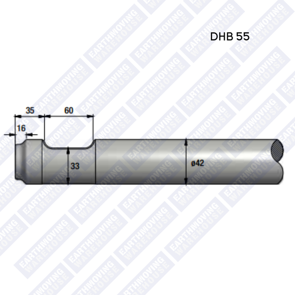 Chisel to Suit DEHACO DHB 55 Rock Breaker