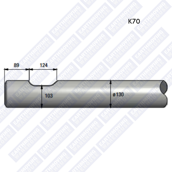 Chisel to Suit DAINONG DNB D70 Rock Breaker