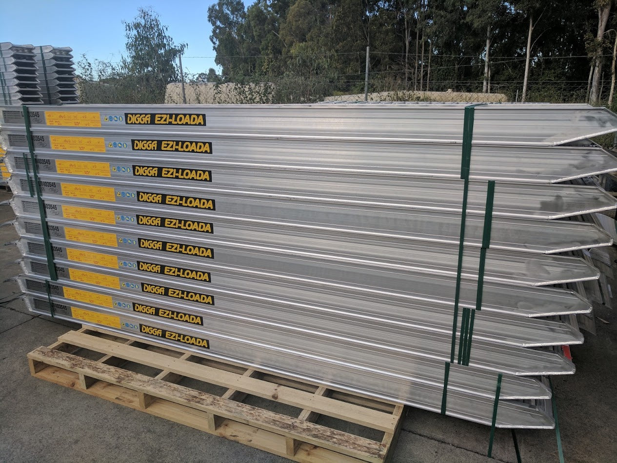 Digga 4T Aluminium Loading Ramps