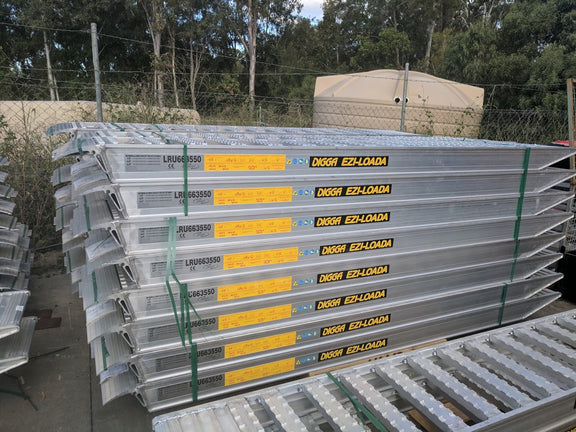 Digga 7T Aluminium Loading Ramps