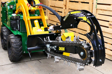 Digga Mini Loader and Small Skid Steer Loader Bigfoot Trencher 900mm