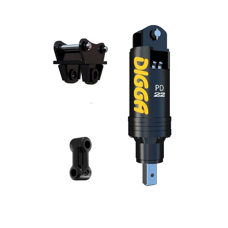 Digga PD22 and PDH22 Auger Drive for Excavators up to 22T