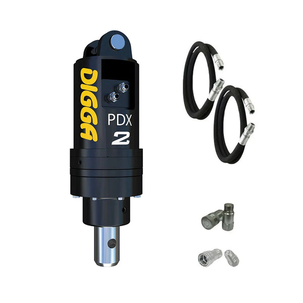 Digga PDX2 and PDXH2 Auger Drive for Small Skid Steer Loaders