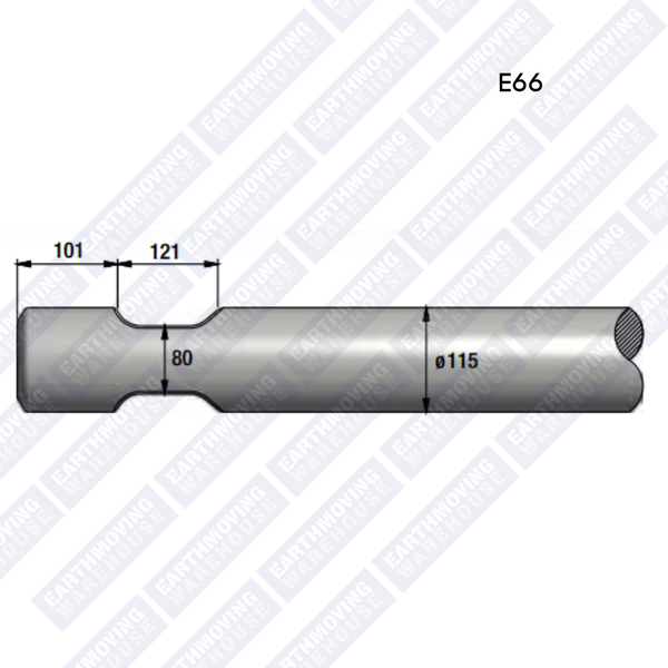 Chisel to Suit RAMMER E66 Rock Breaker