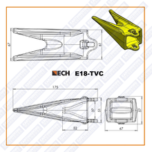 E18TVC 18 Series TIP TWIN TIGER & Pin