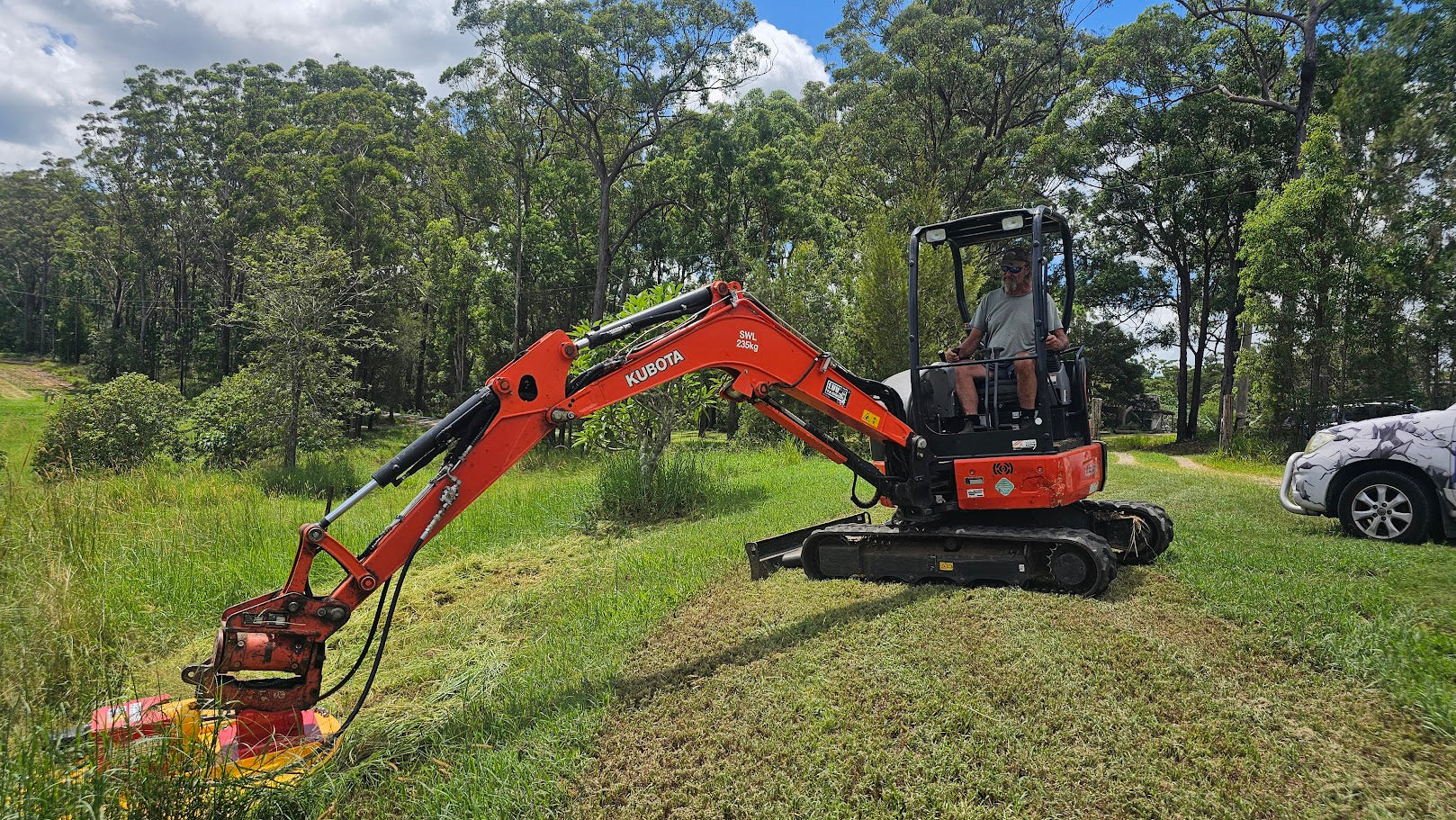 Earthquake Excavator 900mm Cut Slasher – Earthmoving Warehouse