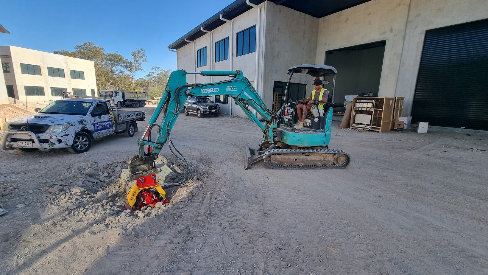 EarthQuake Hydraulic Compactor EQ HC-3