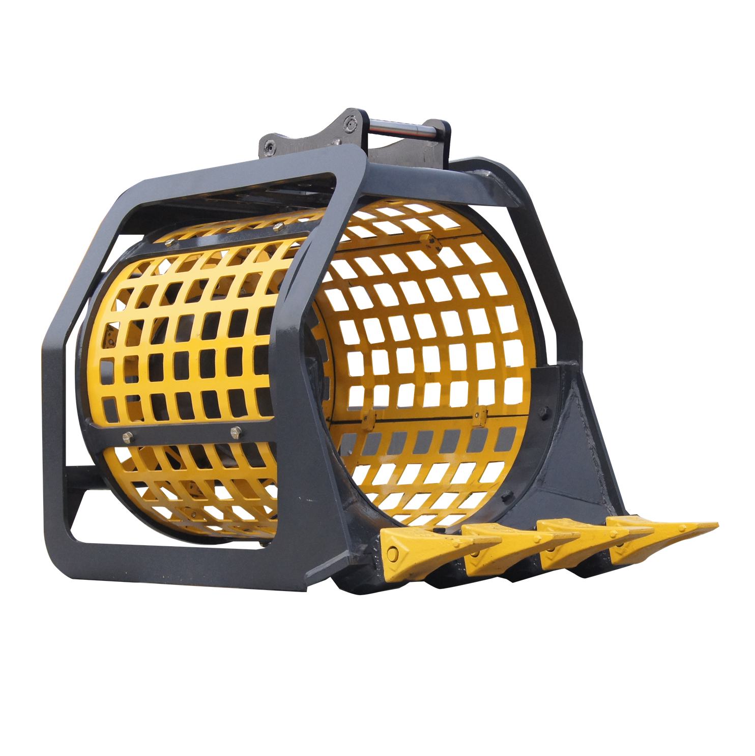 EarthQuake Rotary Screening Buckets for Excavators