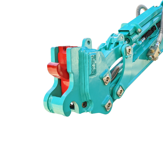 Elite TwinLOCK Quick Hitches for 2.5T - 35mm Pin Machines