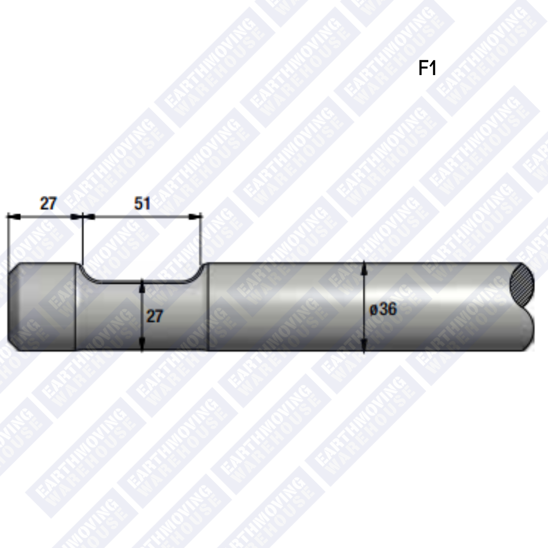 Chisel to Suit FURUKAWA F1 Rock Breaker