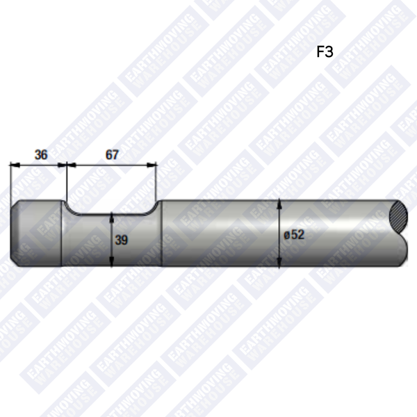 Chisel to Suit FURUKAWA F3 Rock Breaker
