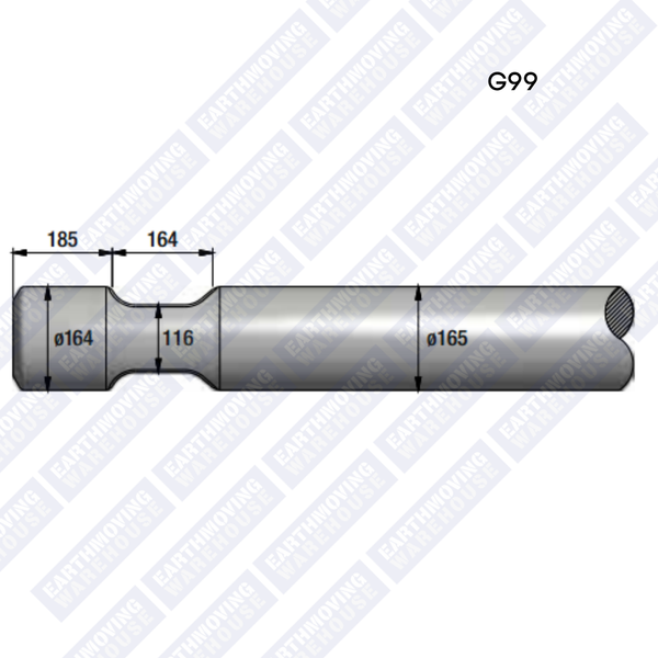 Chisel to Suit RAMMER G99 Rock Breaker