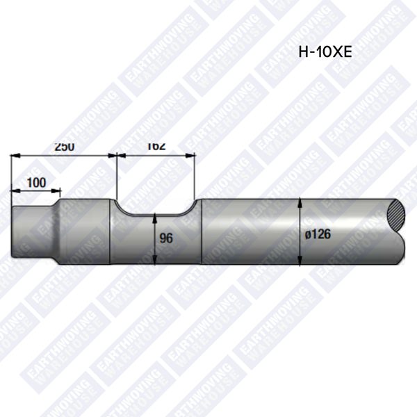 Chisel to Suit NPK H-10XE Rock Breaker