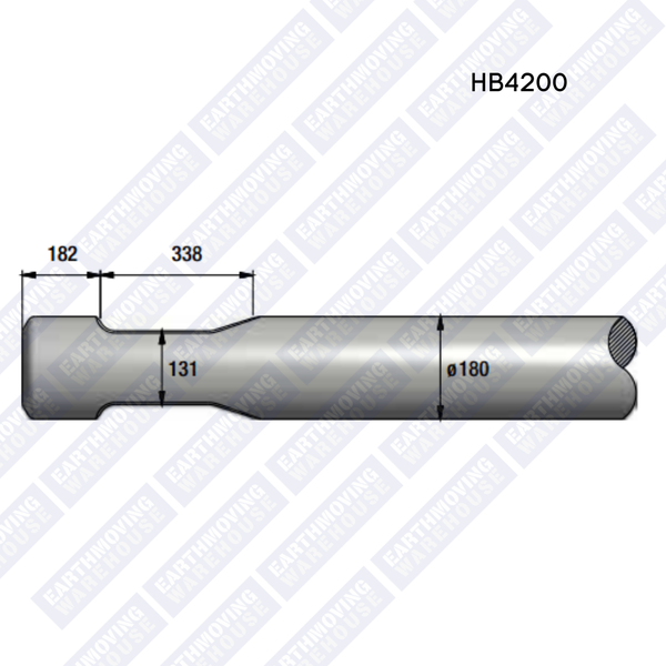 Chisel to Suit EPIROC HB4200 Rock Breaker