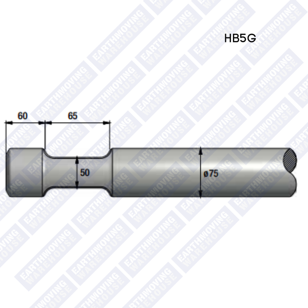 Chisel to Suit FURUKAWA HB5G Rock Breaker