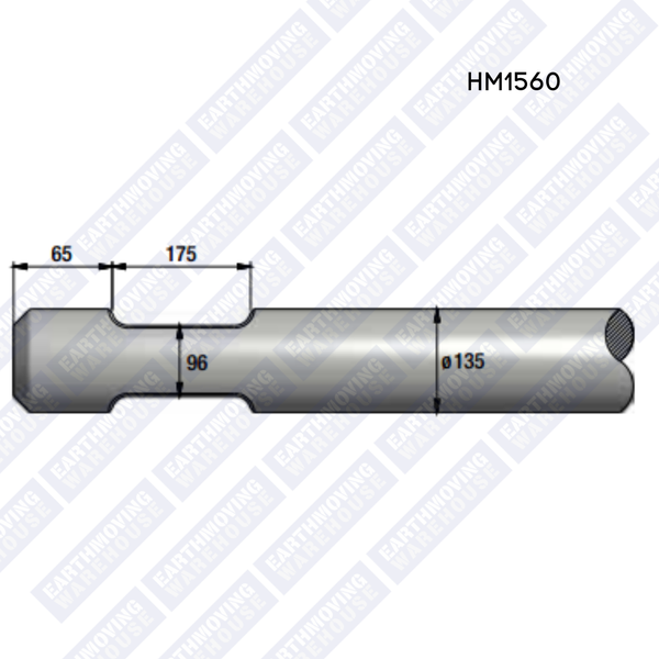 Chisel to Suit JCB HM1560 Rock Breaker