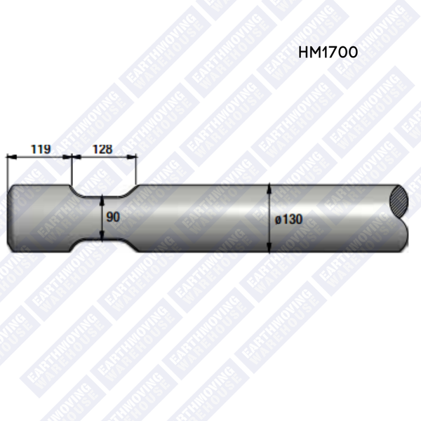 Chisel to Suit JCB HM1700 Rock Breaker