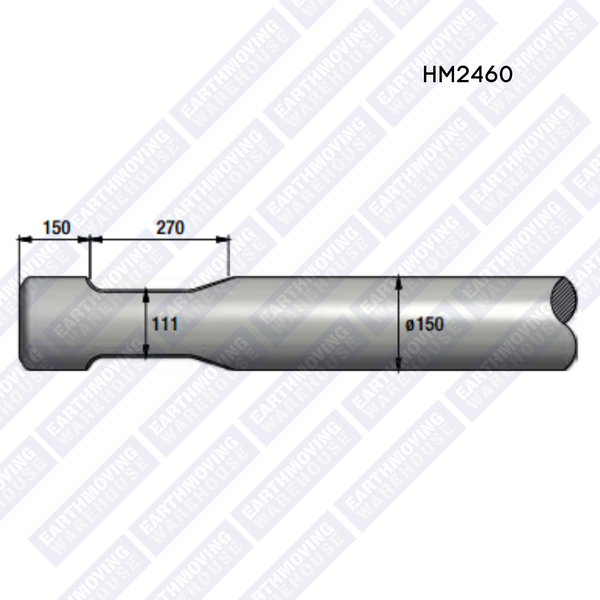 Chisel to Suit JCB HM2460 Rock Breaker