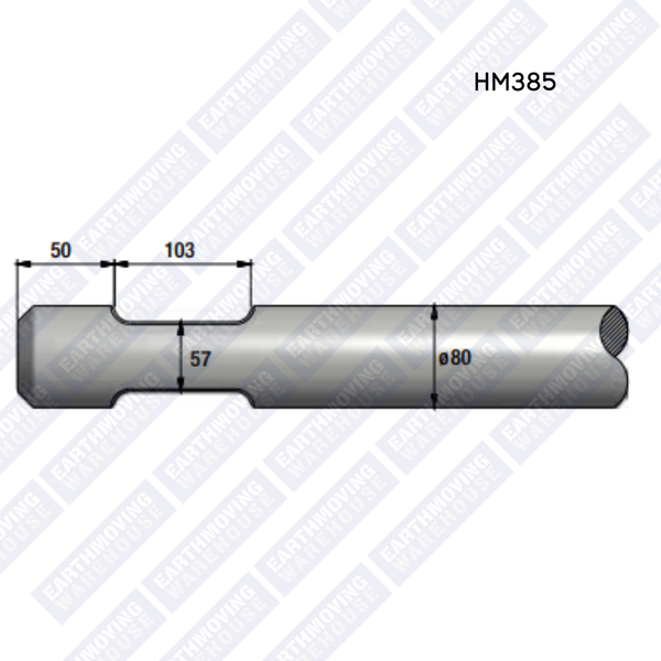 Chisel to Suit JCB HM385 Rock Breaker