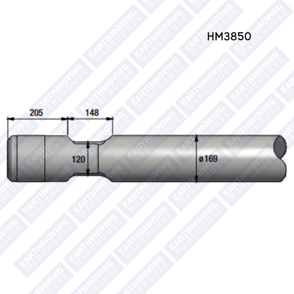 Chisel to Suit JCB HM3850 Rock Breaker