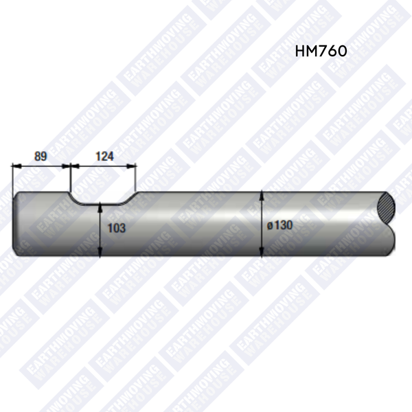 Chisel to Suit JCB HM760 Rock Breaker