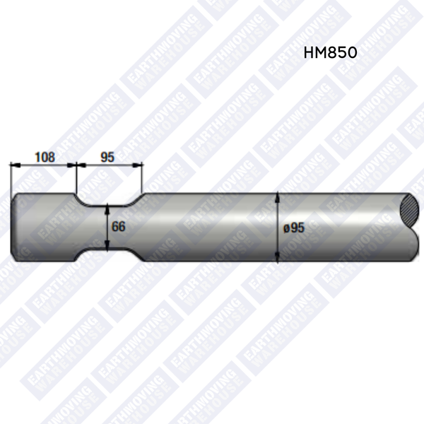 Chisel to Suit JCB HM850 Rock Breaker
