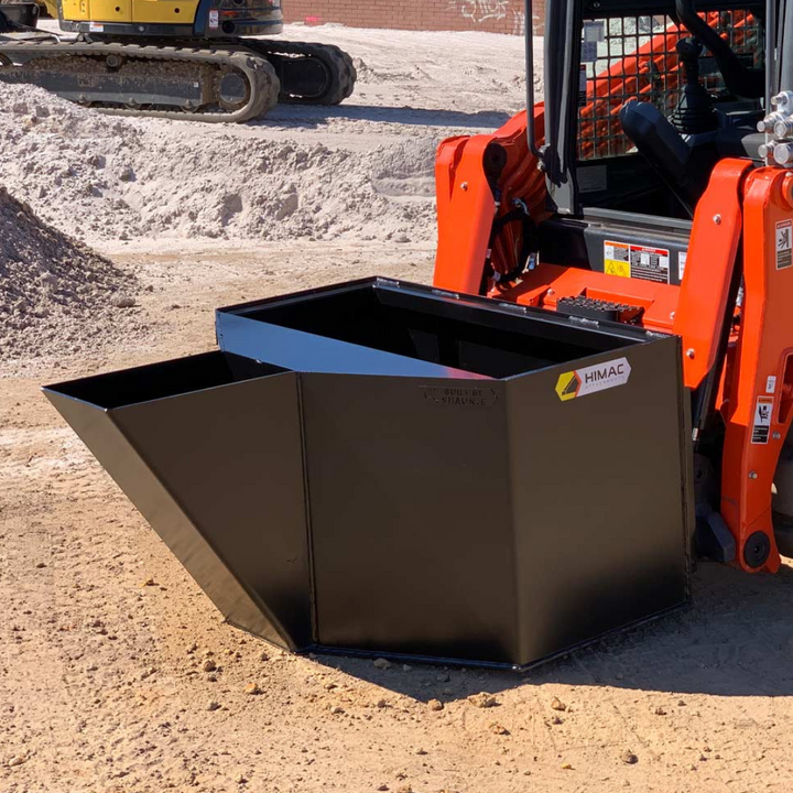 Earthmoving Kibble Himac Concrete Kibble Bucket for Skid Steer