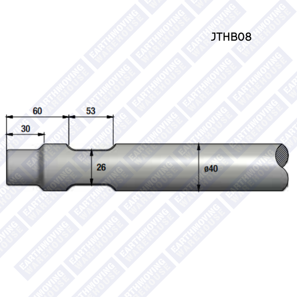 Chisel to Suit KOMATSU JTHB08 Rock Breaker