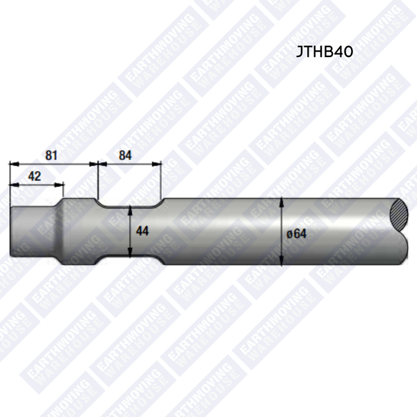 Chisel to Suit KOMATSU JTHB40 Rock Breaker