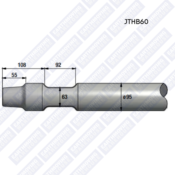 Chisel to Suit KOMATSU JTHB60 Rock Breaker