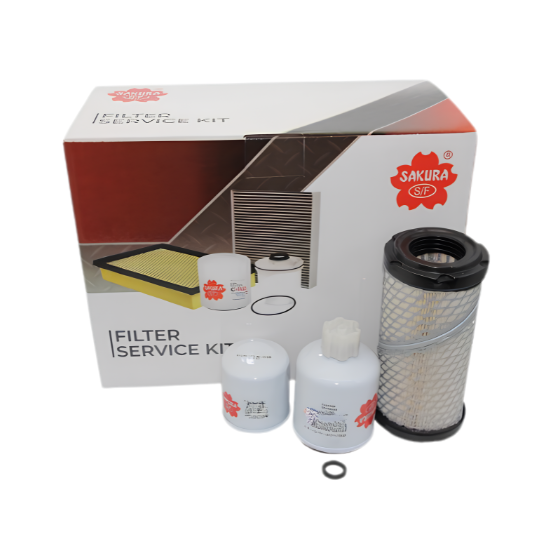 Filterset für Kubota KX 030-4 mit Kubota Motor V 1505-E4 Filter