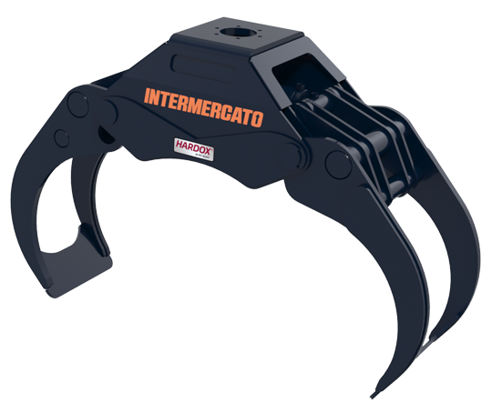 Intermercato Excavator Log Grab  2 - 4T